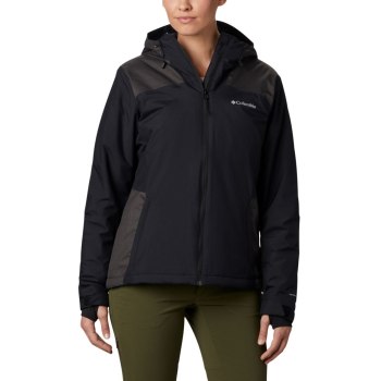 Columbia Ženske Jakne - Tipton Peak Insulated Crne | TLJV-65732